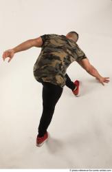 Man Adult Muscular Moving poses Sportswear Latino Dance